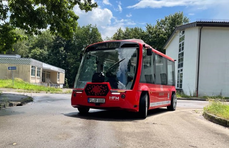 Busbee der VEG: elektrisch und autonom fahrender Bus